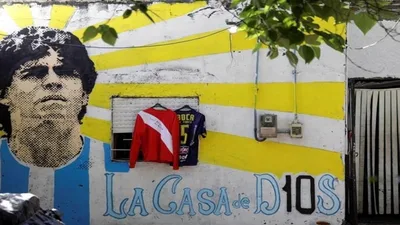 Casa onde Maradona nasceu vira cozinha solidária e alimenta centenas na Argentina