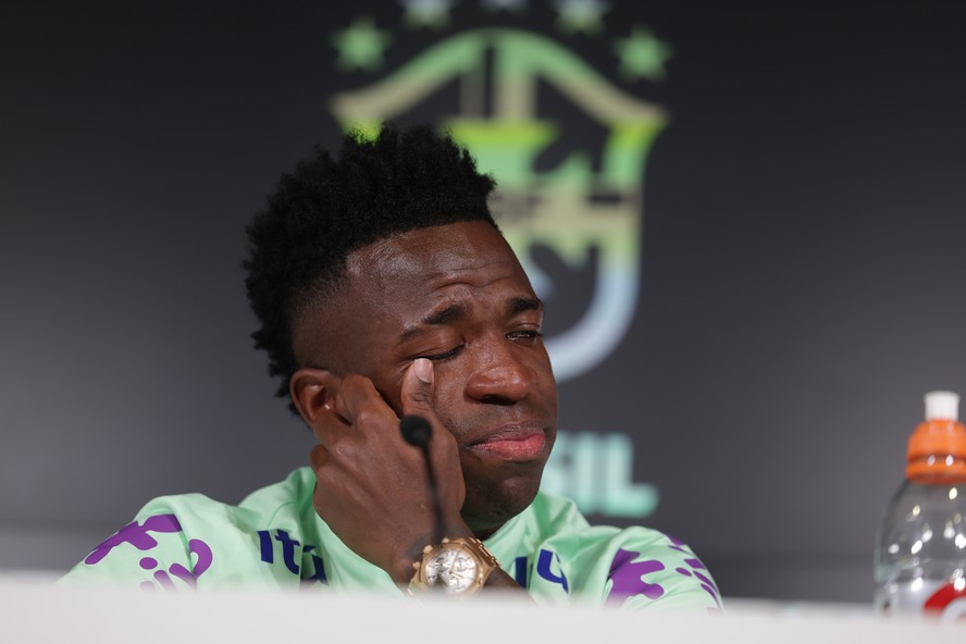 Vinicius Jr desabafa sobre racismo: 'Cada vez menos vontade de jogar futebol'