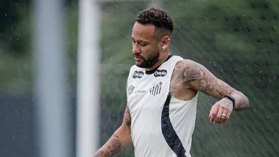 Neymar treina e vira opção contra Remo; Gabriel Menino desfalca Santos em 2025