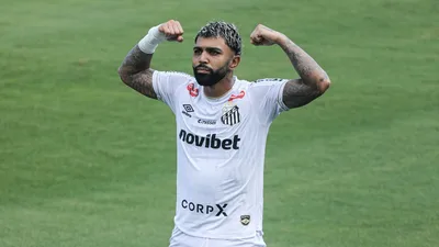 Gabigol carrega responsabilidade ofensiva na ausência de Neymar em Santos x Flamengo