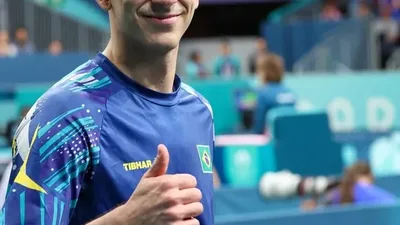 A precisão cirúrgica de Hugo Calderano nas semifinais da Copa do Mundo