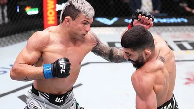 Alessandro Costa fatura US$ 100 mil com nocaute raro no corpo no UFC Vegas 115