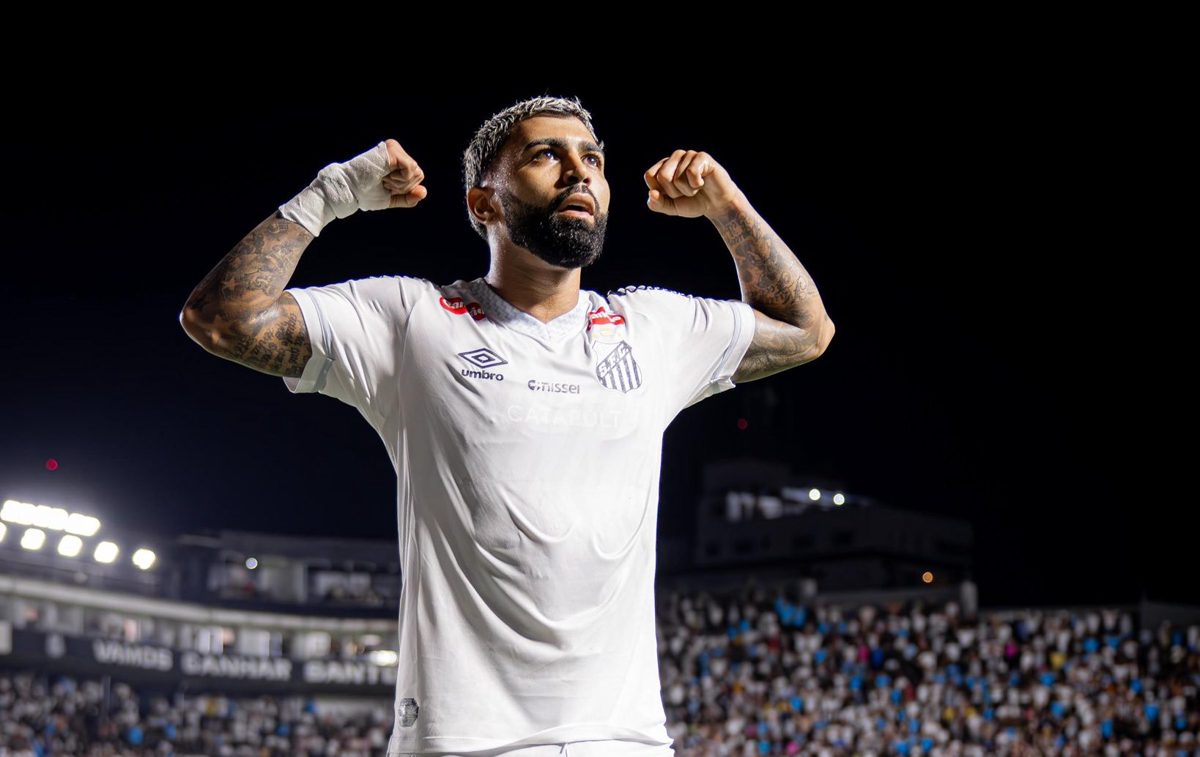 Números de Gabigol contra o Santos Gabigol revela gol mais bonito da carrei