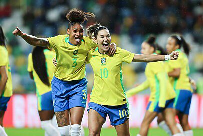 O quinteto de ouro nacional Brasileiros monopolizam os cinco postos