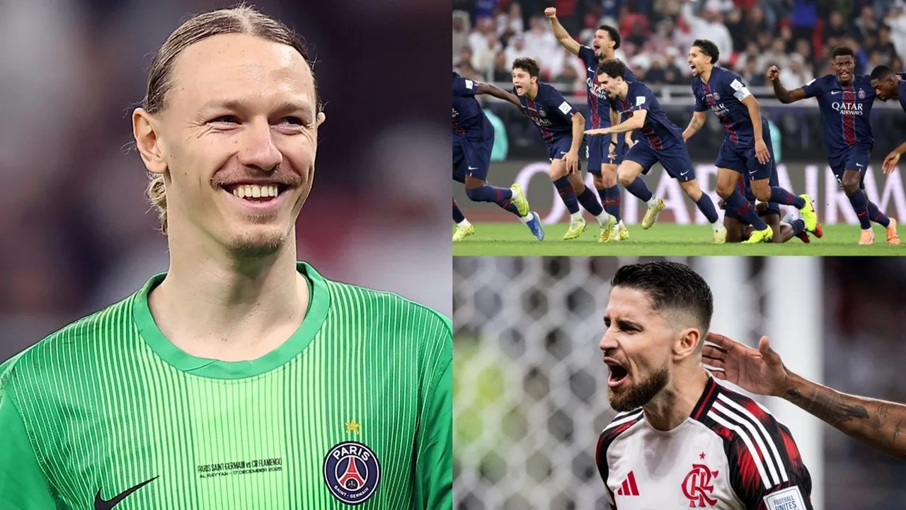 Marquinhos comandando defesa do PSG durante partida da Champions League no Parc des Princes