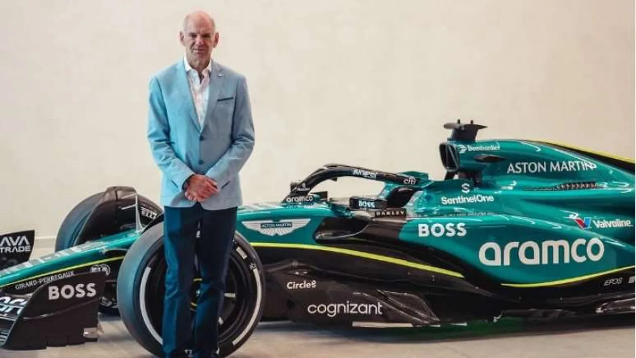 Carro da Aston Martin AMR26 durante sessão de testes na pista com problemas técnicos evidentes no desempenho aerodinâmico