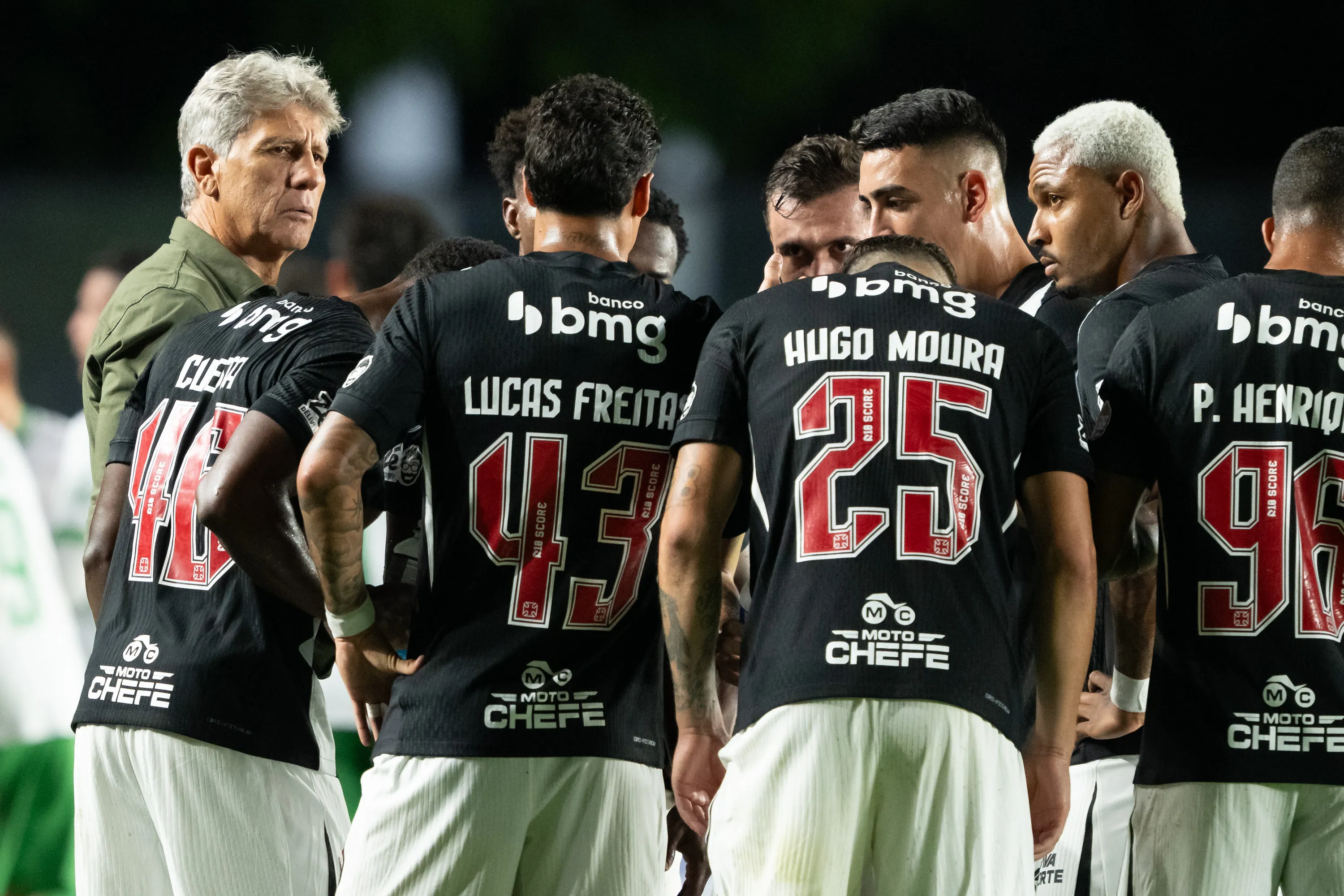 Números revelam desastre defensivo do Vasco sob Renato Gaúcho