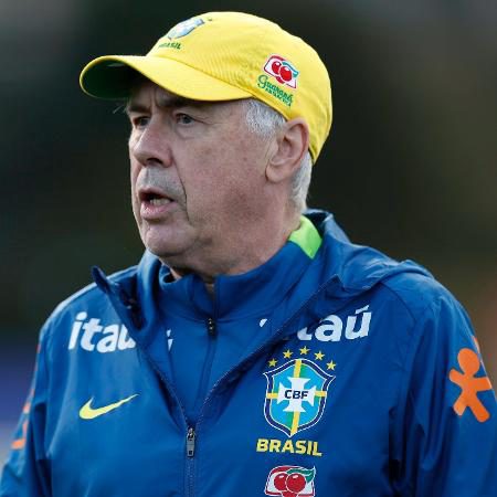 Ancelotti prepara dois esquemas táticos para Copa dependendo de Neymar