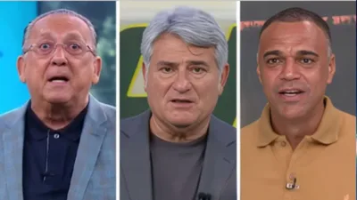 Globo escala Cleber Machado e Galvão para substituir Luis Roberto afastado