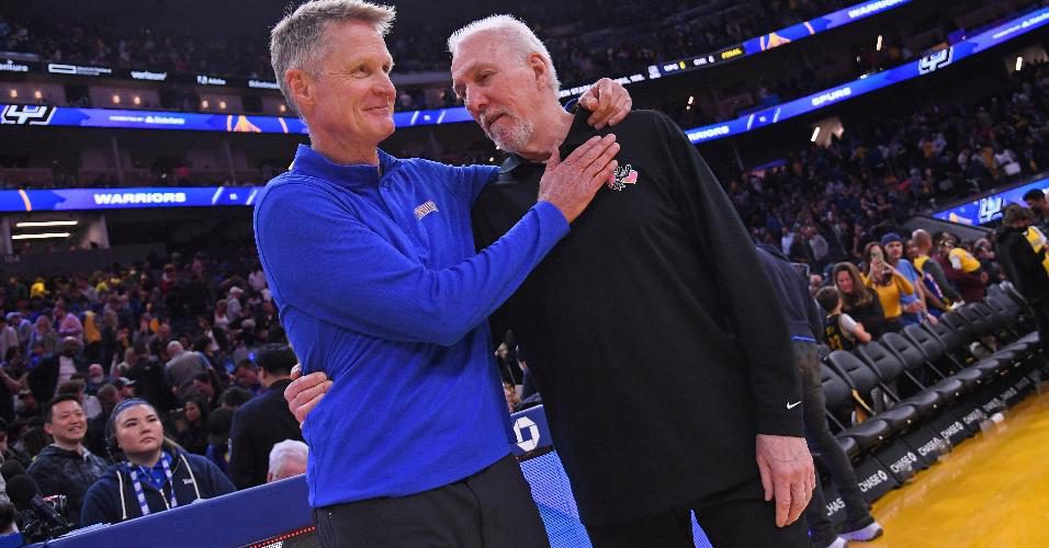 O gesto que marcou duas carreiras Steve Kerr lembra gesto histórico de Osc