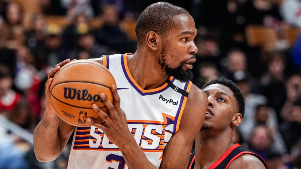 Impacto nos números de engajamento digital Kevin Durant vira dúvida contra Laker