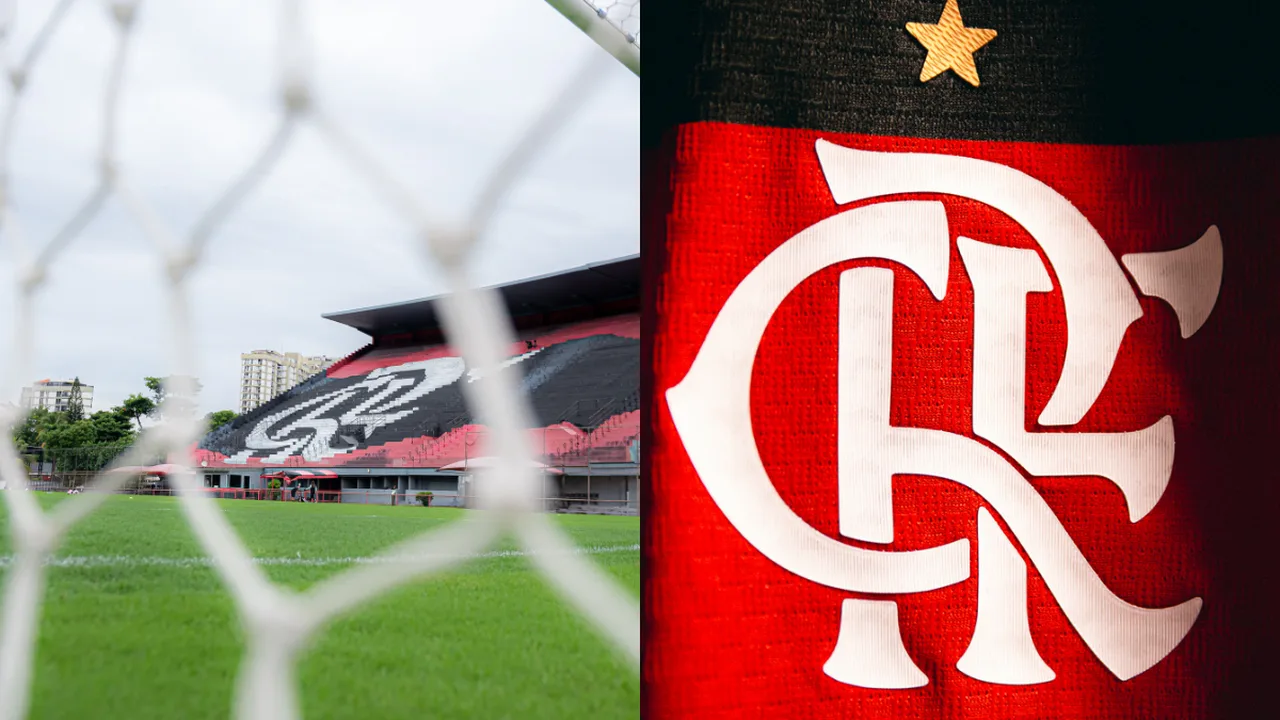 Arrascaeta com camisa 14 do Flamengo prestando homenagem a Oscar Schmidt no Maracanã