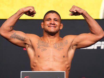 O corpo que não acompanha mais a mente Gilbert Burns busca quebrar jejum de qua