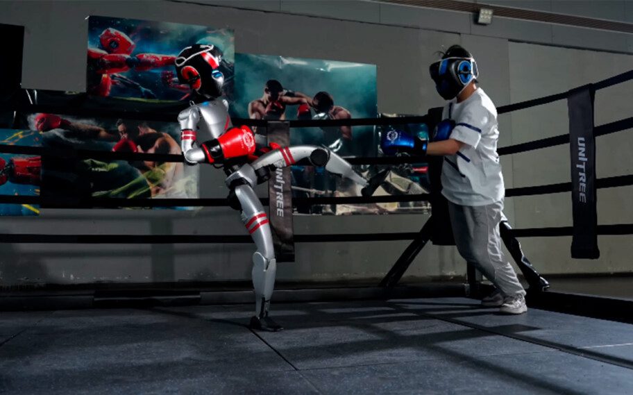 Evolução exponencial da robótica esportiva Robô supera marca humana na meia-mara