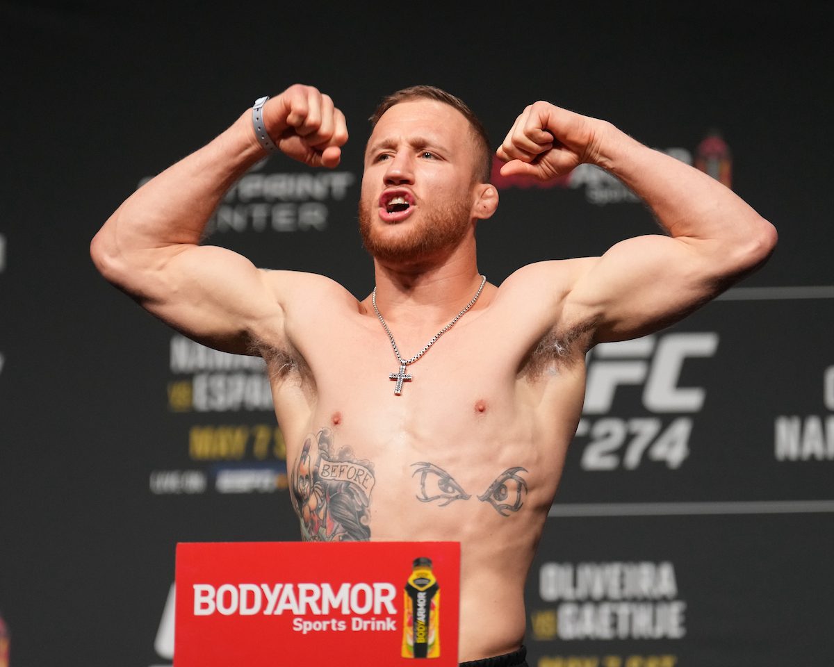 Justin Gaethje representa a opção mais técnica McGregor pode enfrentar Gaethje o