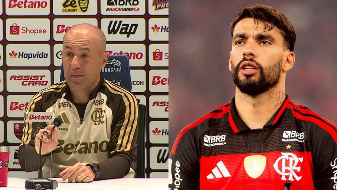 Lucas Paquetá comemora gol pelo Flamengo no Maracanã sob comando de Leonardo Jardim