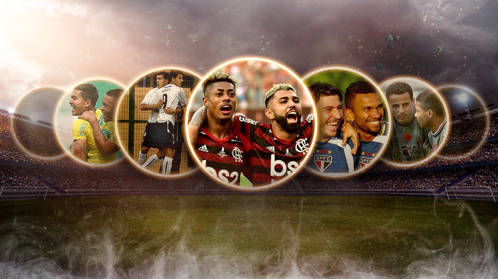 Comparativo com as melhores duplas do Brasileirão A dupla Léo Pereira-Pedro reve