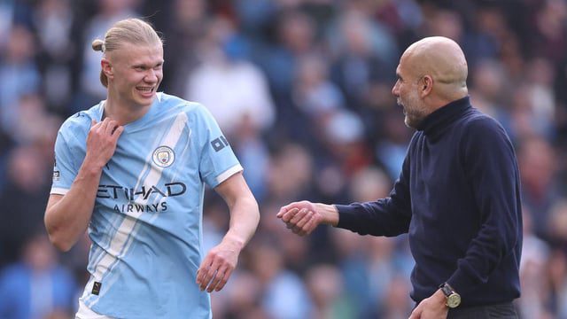 Haaland carrega sozinho o peso do ataque Manchester City lidera Premier sem De B