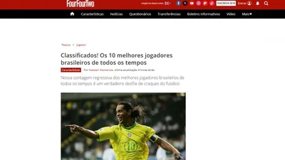 Ronaldinho vê Brasil forte para e torce por Neymar na convocação final