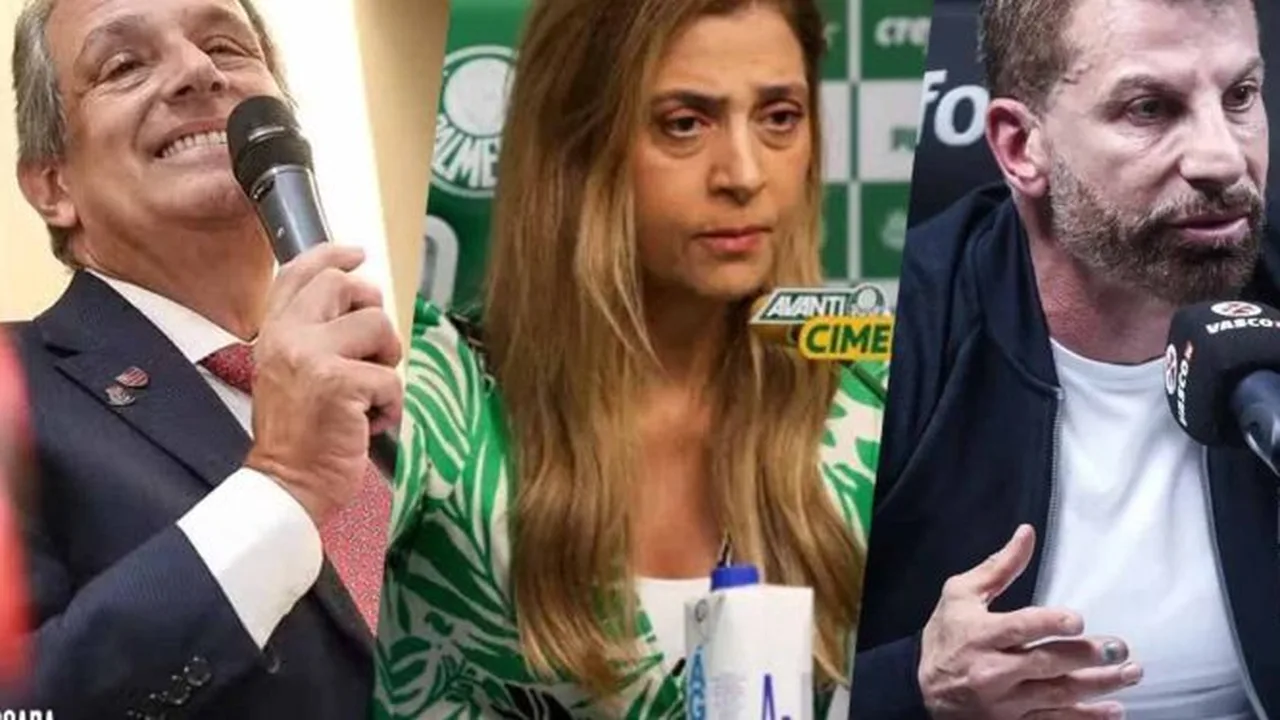 Pedrinho presidente do Vasco em entrevista coletiva no estádio de São Januário