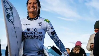 Luana Silva sofre virada nos segundos finais e repete roteiro amargo do surfe brasileiro