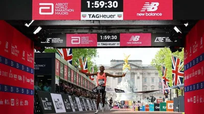 Sawe quebra a barreira das 2 horas e reescreve a história da maratona