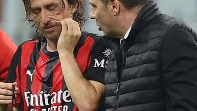 Modric fratura o rosto e está fora pelo resto da temporada no Milan