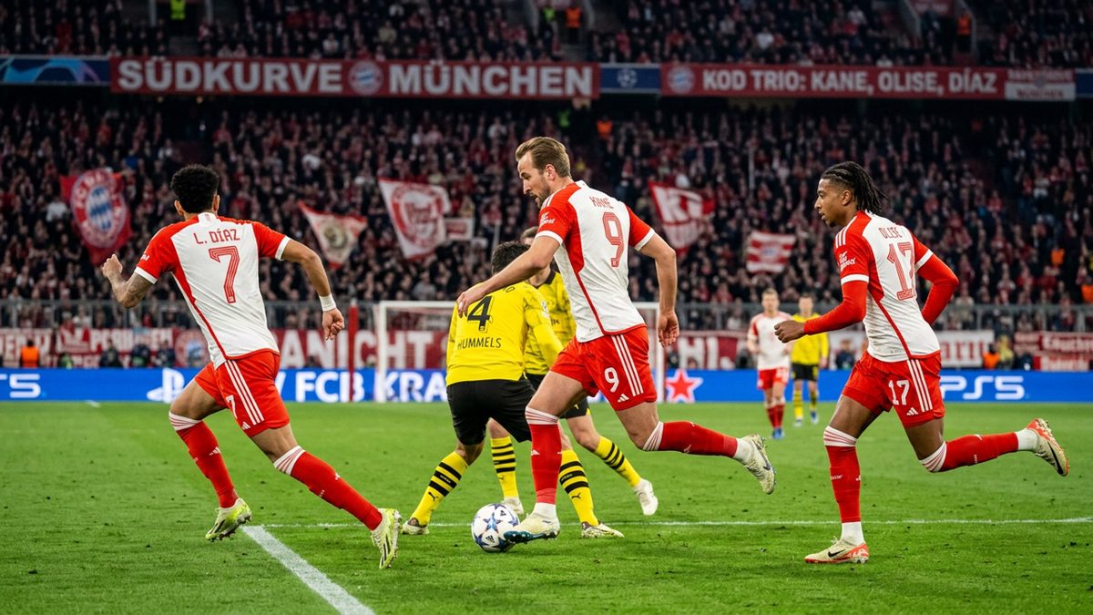 O sistema ofensivo do Bayern e a brutalidade dos números Como o Bayern pode para