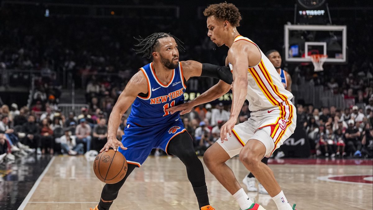 Uma ruptura que ninguém antecipou Knicks destroem Hawks por 51 pontos e ch