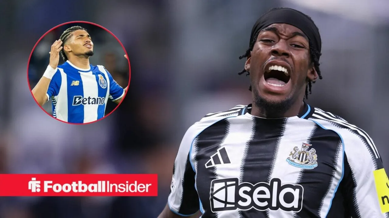 Anthony Elanga, atacante do Newcastle United, em ação pela Premier League com a camisa 20