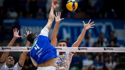 Otávio decide, Cruzeiro vira sobre o Minas e chega à 12ª final da Superliga