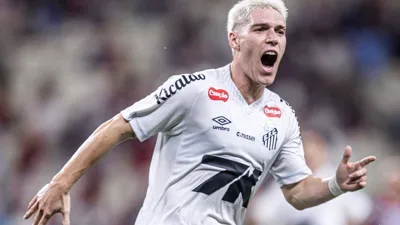 Santos derrota Palmeiras por 1 a 0 no Allianz Parque com gol de Rollheiser