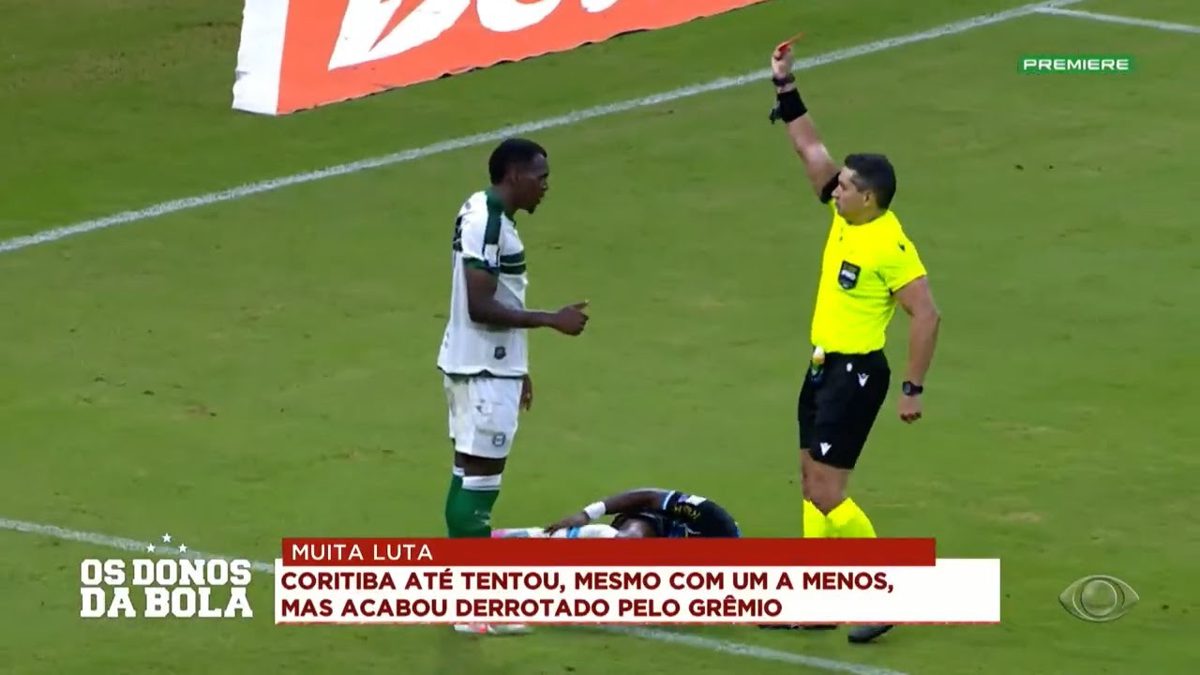 A cena Renê decide, Coritiba implode e o Vitóri