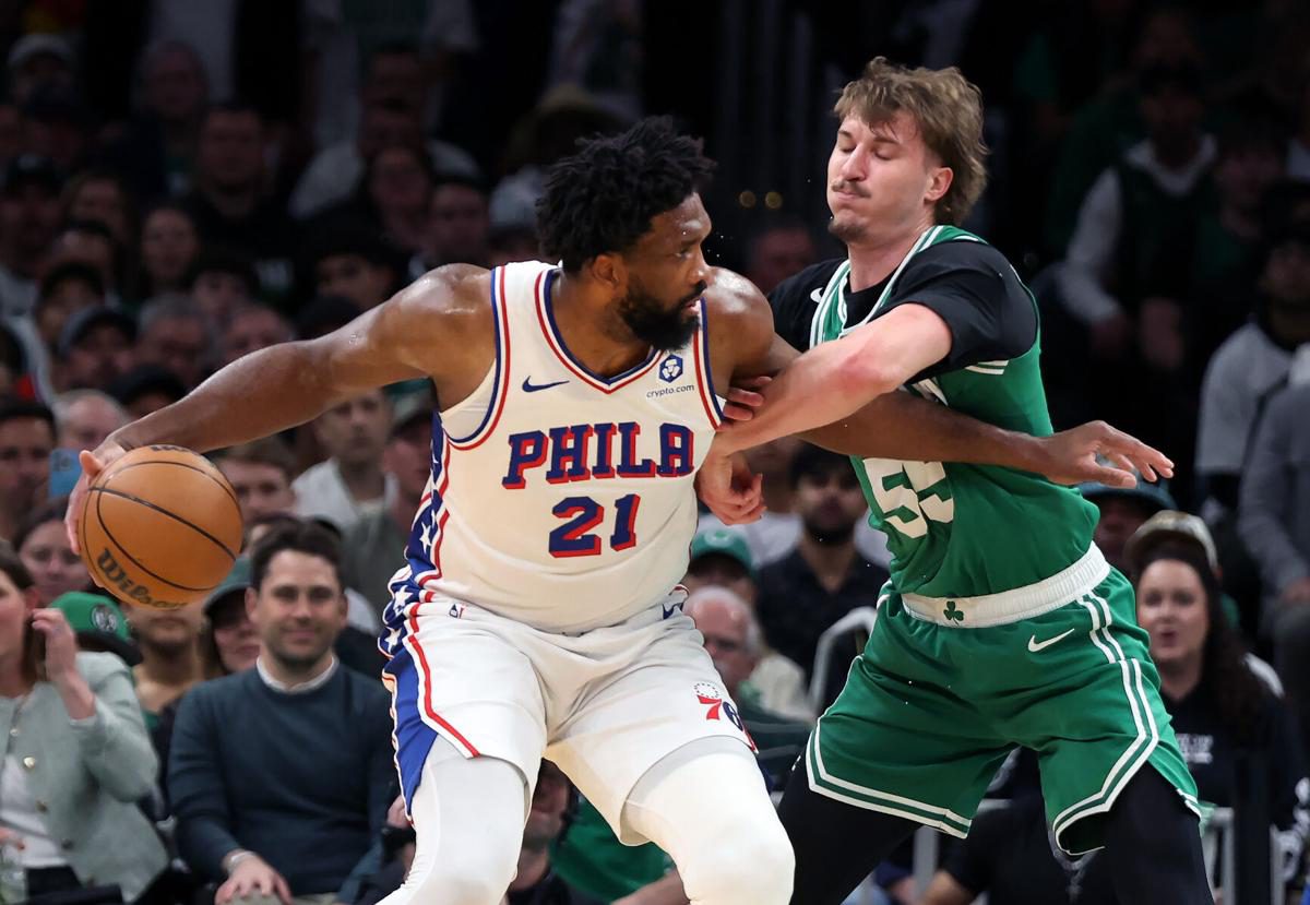 A cena 76ers ressuscitam no TD Garden e fazem h