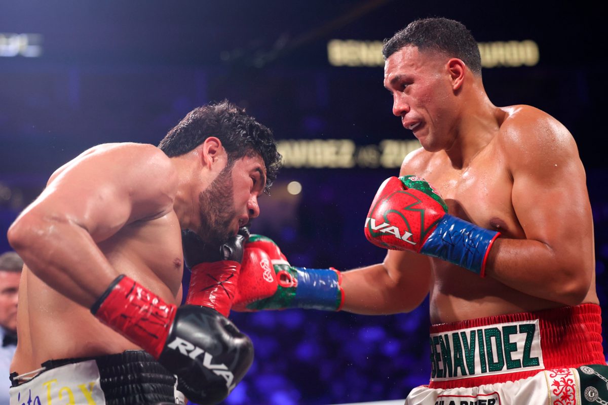 Quem perde Benavidez destrói Zurdo no sexto round e