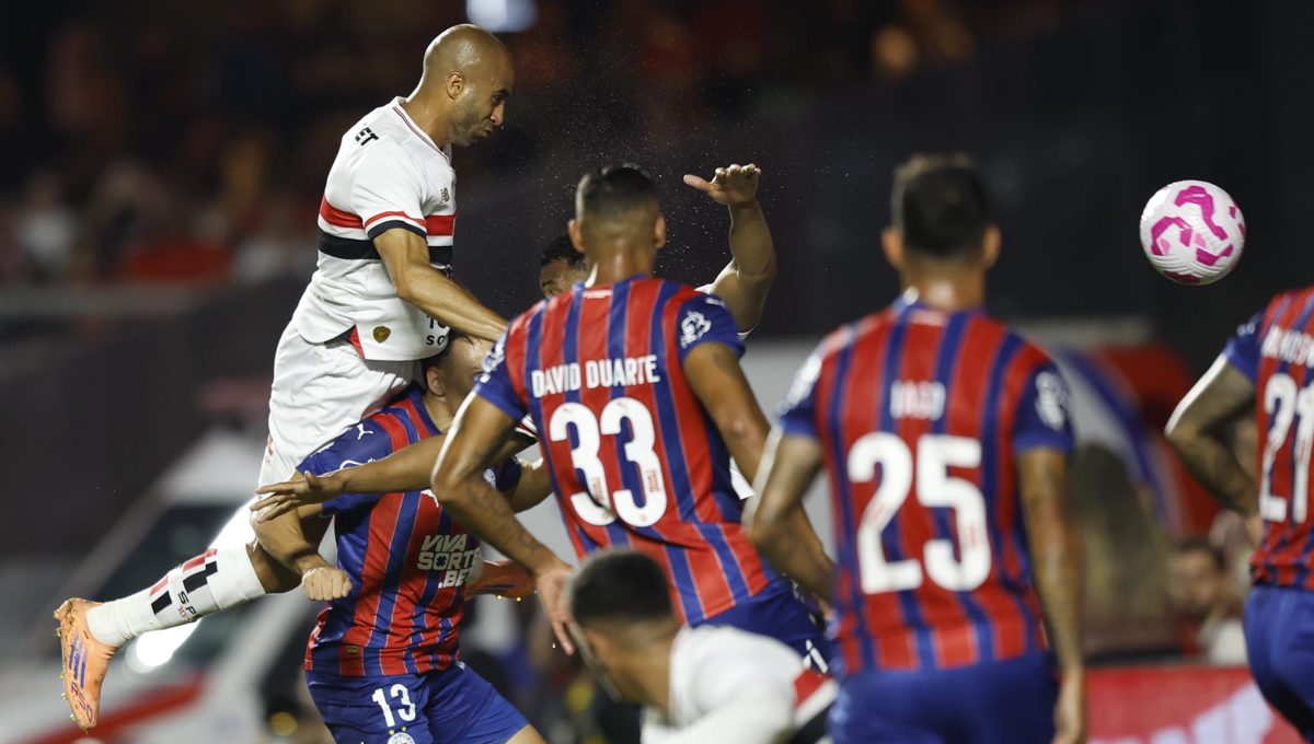 A planilha do jogo: posse, finalizações, xG São Paulo bate o Bahia por 1 a 0 no
