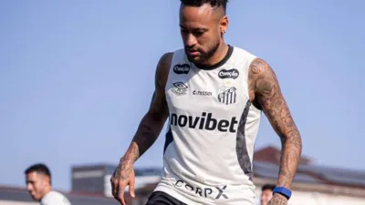 Neymar perde o controle no CT e o Santos enfrenta um problema maior que um treino