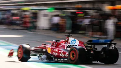 A Ferrari queimou os pneus e Leclerc queimou o resultado em Miami