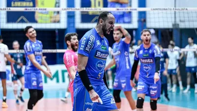 A semifinal de abril de 2025 que o Volei Renata construiu set a set sobre o Suzano