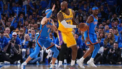 Thunder derruba Lakers por 18 e a ausência de Doncic explica quase tudo