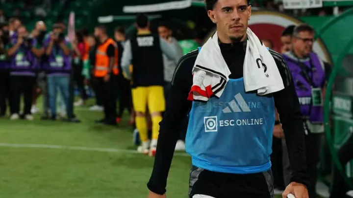 Nuno Moreira, atacante português do Vasco da Gama, com a camisa 17 em campo pelo Brasileirão Série A 2026