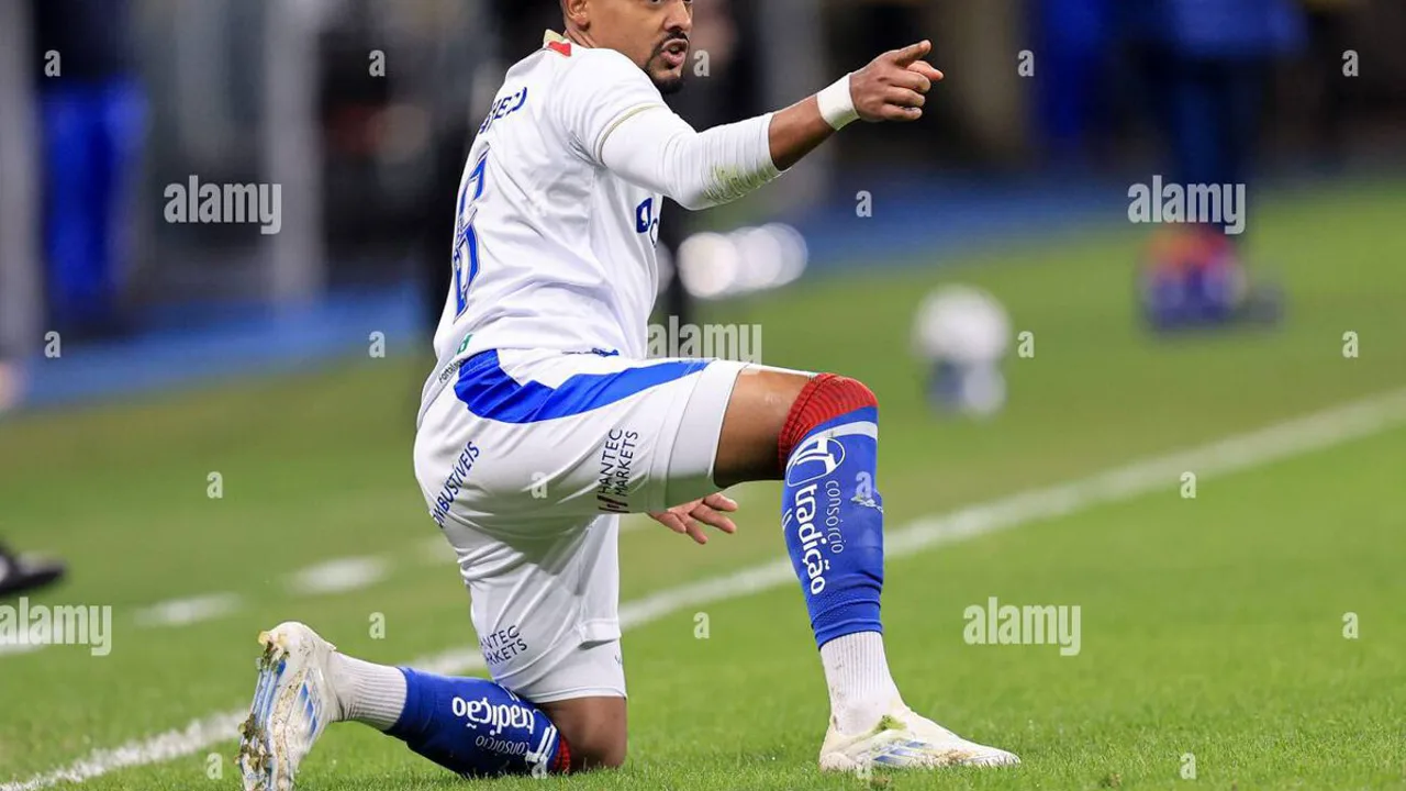 Aylon, atacante do Operário PR, com a camisa 11 durante partida do Brasileirão Série B de 2026