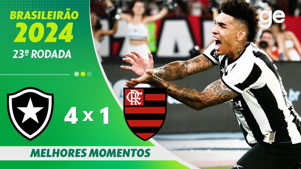 Jogadores de Botafogo e Flamengo em disputa de bola no Oscar Zelaya Gymnasium em março de 2025