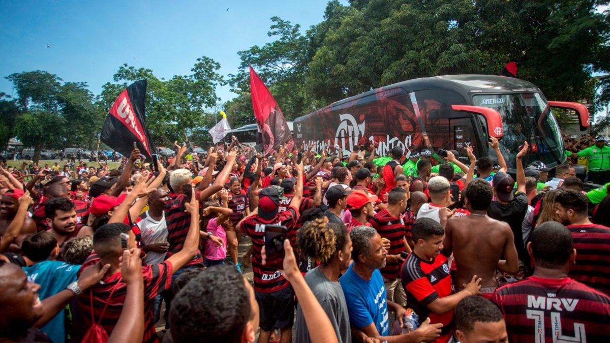 O Flamengo de Jardim e os espaços que a história já conhece O técnico do Medellí