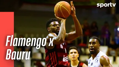 Há um ano, Flamengo e Bauru escreveram uma tarde de 94 pontos no Maracanãzinho