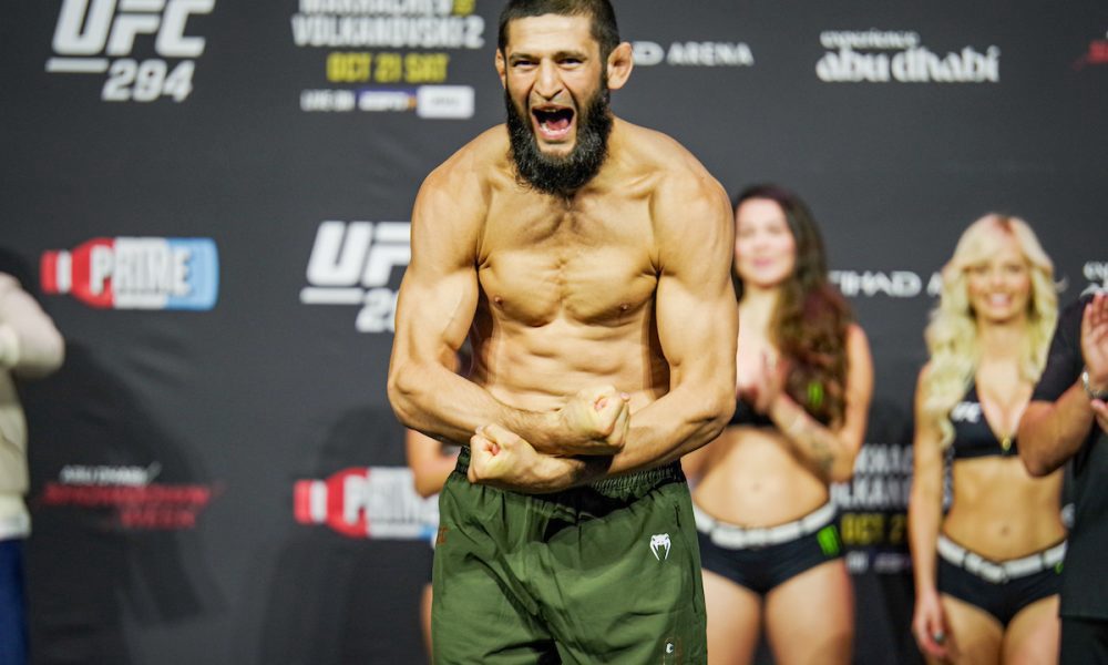 O padrão de Chimaev com o peso e o que o UFC tolerou Quantas vezes Chimaev já tr
