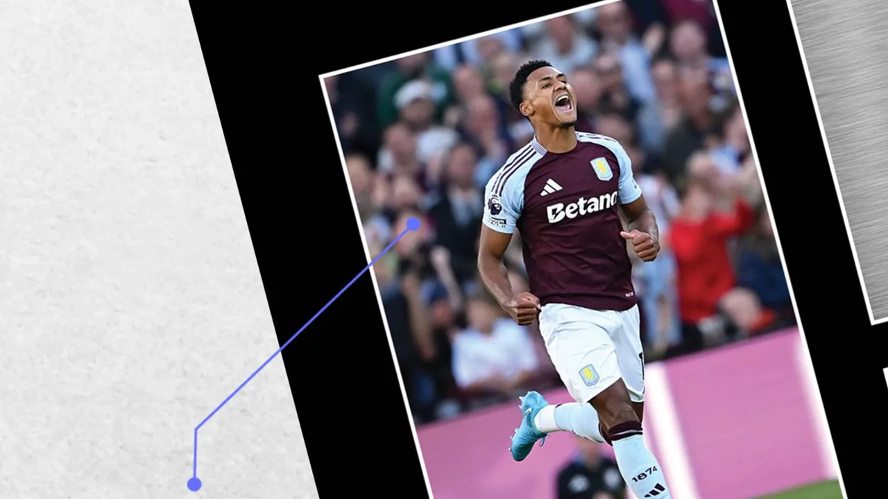 Jogadores de Burnley e Aston Villa disputam bola no gramado do Turf Moor na Premier League 2025/2026