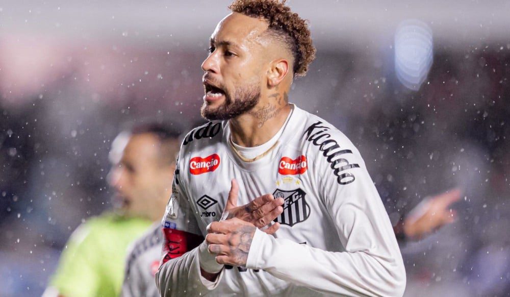 A leitura europeia de uma noite na Vila Belmiro Neymar marca no Santos e acende