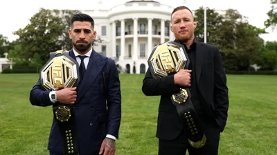 O gramado da Casa Branca vai receber uma luta que muda o eixo do MMA