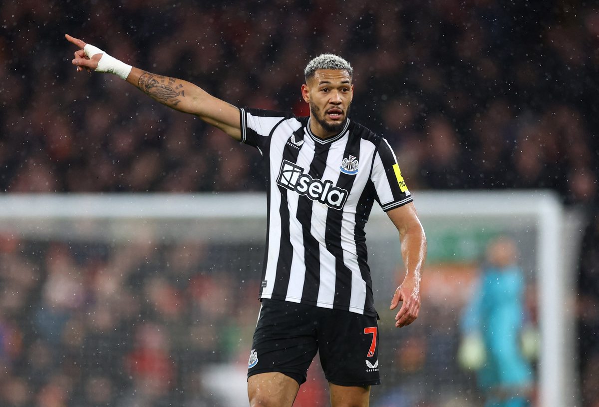 Joelinton lidera com números e liderança no Newcastle Três pernambucanos na list